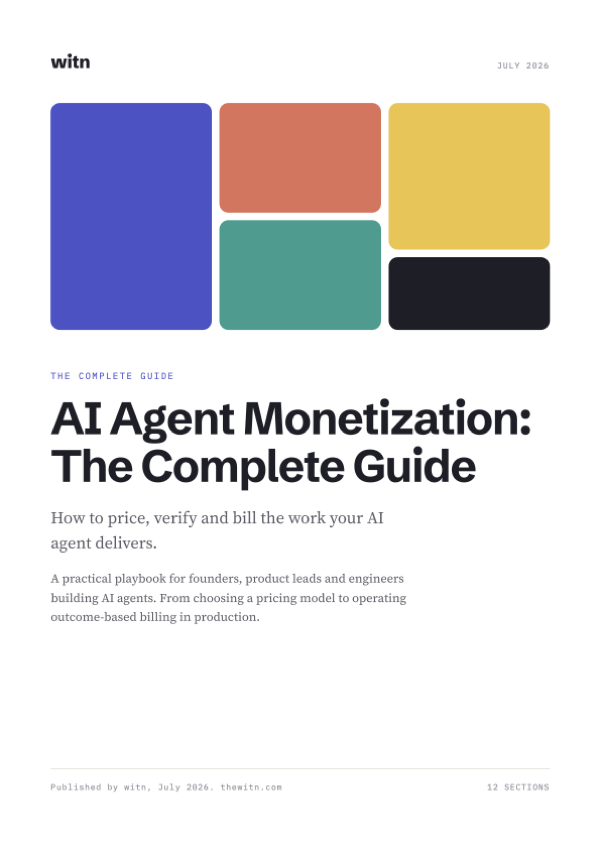 AI Agent Monetization: The Complete Guide report cover